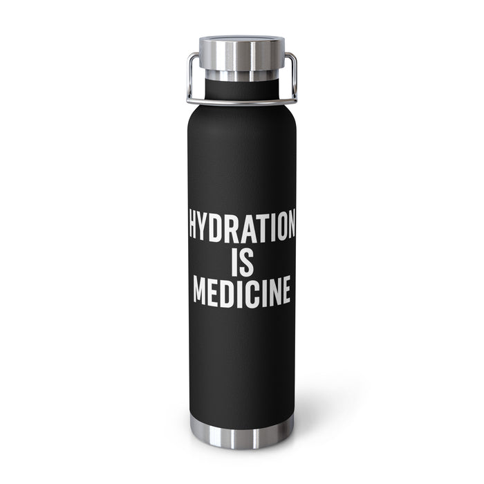 Hydration Is Medicine - Copper Insulated Bottle